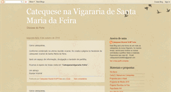 Desktop Screenshot of catequesevicarialfeira.blogspot.com