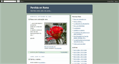 Desktop Screenshot of lostinrome.blogspot.com