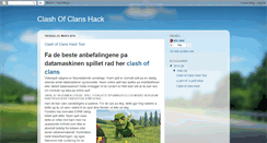 Desktop Screenshot of clashofclanshacknorge.blogspot.com