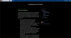 Desktop Screenshot of ecpi-communication.blogspot.com