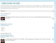 Tablet Screenshot of dienchanhanoi.blogspot.com