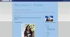 Desktop Screenshot of malinallipress.blogspot.com