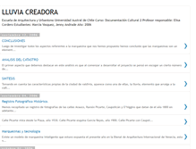 Tablet Screenshot of lluviacreadora.blogspot.com