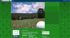 Desktop Screenshot of doublebogeygolf.blogspot.com