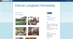 Desktop Screenshot of damailangkawihomestay.blogspot.com