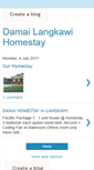 Mobile Screenshot of damailangkawihomestay.blogspot.com