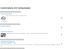 Tablet Screenshot of computacao-ufersa.blogspot.com