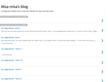 Tablet Screenshot of misa-misa-blog.blogspot.com