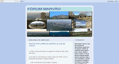 Desktop Screenshot of forummarvao.blogspot.com