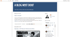 Desktop Screenshot of ablognextdoor.blogspot.com