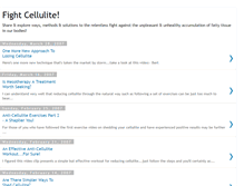 Tablet Screenshot of fightcellulite.blogspot.com