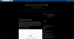 Desktop Screenshot of killerisation.blogspot.com