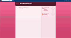 Desktop Screenshot of emprendedora-modadeportiva.blogspot.com