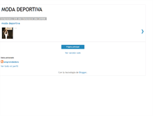 Tablet Screenshot of emprendedora-modadeportiva.blogspot.com