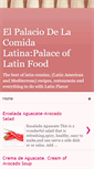 Mobile Screenshot of elpalaciodelacomidalatina.blogspot.com