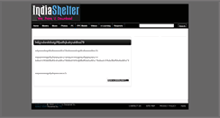 Desktop Screenshot of indiashelter.blogspot.com