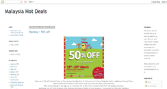 Desktop Screenshot of malaysia-promotions.blogspot.com
