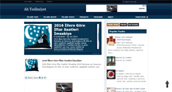 Desktop Screenshot of ahteslimiyet.blogspot.com