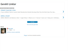 Tablet Screenshot of gereklilinklerim.blogspot.com
