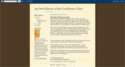 Desktop Screenshot of confidenceclinic.blogspot.com