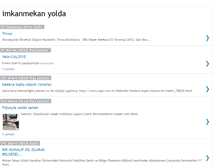 Tablet Screenshot of imkanmekanyolda.blogspot.com