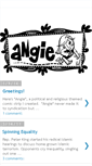 Mobile Screenshot of angiecomics.blogspot.com