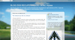 Desktop Screenshot of blogdosrecuperandos.blogspot.com