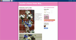 Desktop Screenshot of jennifersflowersandevents.blogspot.com