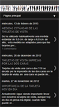 Mobile Screenshot of imprentatarjetasdevisita.blogspot.com
