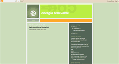 Desktop Screenshot of energiarenovable.blogspot.com