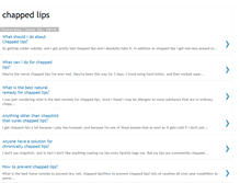 Tablet Screenshot of chapped-lips-w.blogspot.com