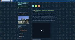 Desktop Screenshot of abidingloverock.blogspot.com