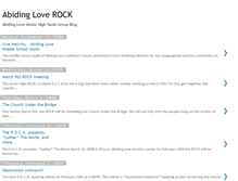 Tablet Screenshot of abidingloverock.blogspot.com