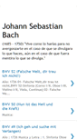 Mobile Screenshot of musicbach.blogspot.com