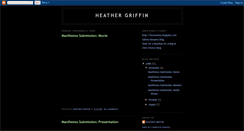Desktop Screenshot of heatherbgriffin.blogspot.com