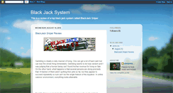 Desktop Screenshot of black-jack-system-1.blogspot.com