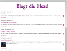 Tablet Screenshot of blogtdiehexe.blogspot.com