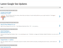 Tablet Screenshot of googleseoupdate.blogspot.com