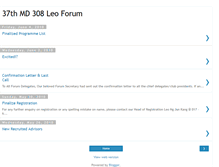 Tablet Screenshot of md308leoforum.blogspot.com