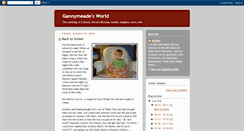 Desktop Screenshot of gannymeade.blogspot.com