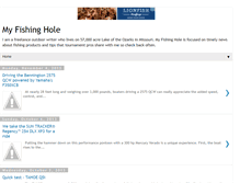 Tablet Screenshot of myfishinghole.blogspot.com