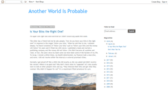 Desktop Screenshot of anotherworldisprobable.blogspot.com