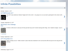 Tablet Screenshot of infinite-possibilities.blogspot.com