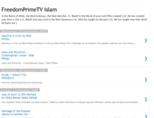 Tablet Screenshot of freedomprimetvislam.blogspot.com