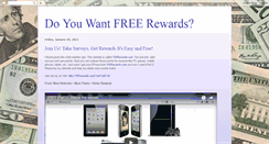 Desktop Screenshot of do-you-want-free-rewards.blogspot.com