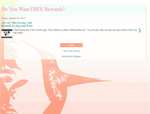 Tablet Screenshot of do-you-want-free-rewards.blogspot.com