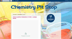 Desktop Screenshot of chemistrypitstop.blogspot.com