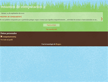 Tablet Screenshot of computacion205-resumendecomputacion2.blogspot.com