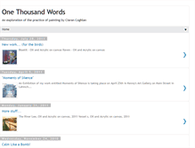 Tablet Screenshot of ciaran-onethousandwords.blogspot.com