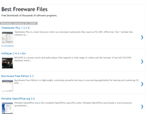 Tablet Screenshot of bestfreewarefiles.blogspot.com